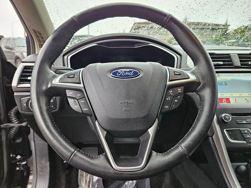 Shadow Black 2017 Ford Fusion SE