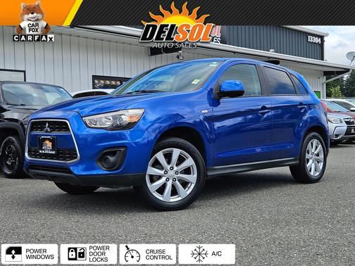Octane Blue Metallic 2015 Mitsubishi Outlander Sport ES