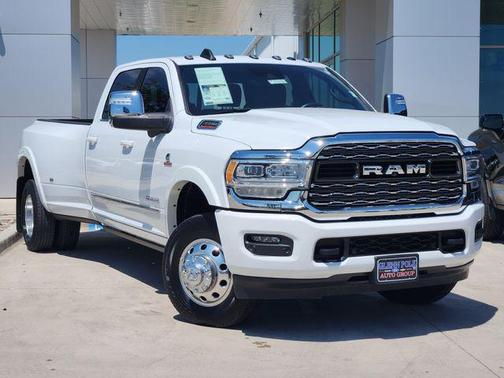 Bright White Clearcoat 2024 RAM 3500 Limited Crew Cab 4x4 8' Box