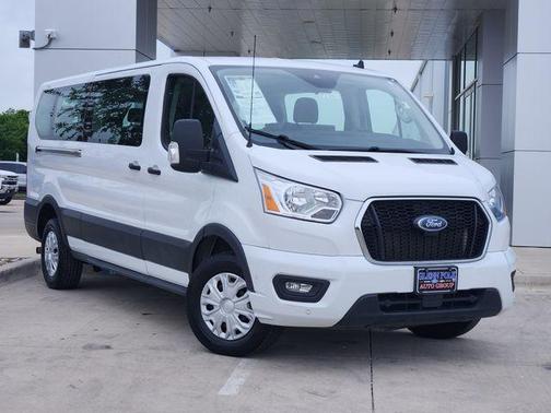 Oxford White 2022 Ford Transit-350 XLT