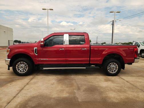 Rapid Red Metallic Tinted Clearcoat 2020 Ford F-350 Lariat