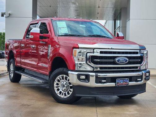 Rapid Red Metallic Tinted Clearcoat 2020 Ford F-350 Lariat