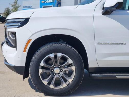 Summit White 2026 Chevrolet Suburban LS