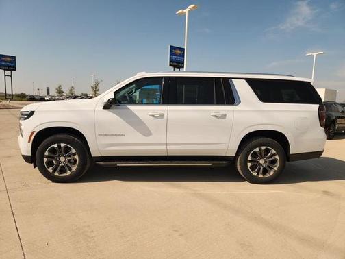 Summit White 2026 Chevrolet Suburban LS