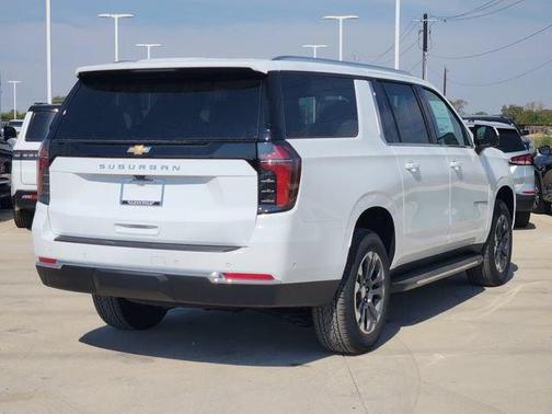 Summit White 2026 Chevrolet Suburban LS