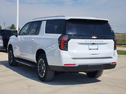 Summit White 2026 Chevrolet Suburban LS