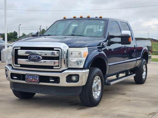 Blue Jeans Metallic 2016 Ford F-250 Lariat