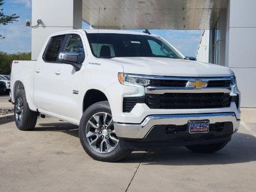 Summit White 2026 Chevrolet Silverado 1500 LT