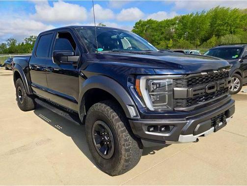 Antimatter Blue Metallic 2022 Ford F-150 Raptor