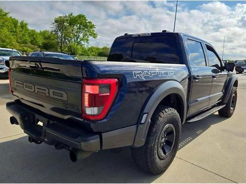Antimatter Blue Metallic 2022 Ford F-150 Raptor