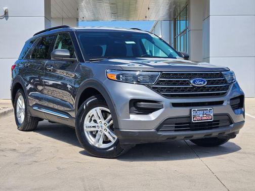 Gray Metallic 2023 Ford Explorer XLT