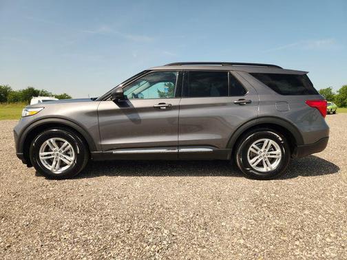 Gray Metallic 2023 Ford Explorer XLT