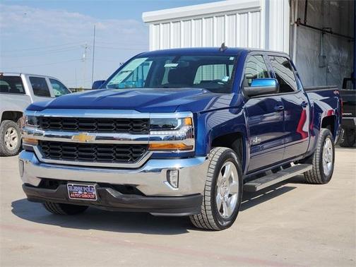 Deep Ocean Blue Metallic 2017 Chevrolet Silverado 1500 1LT