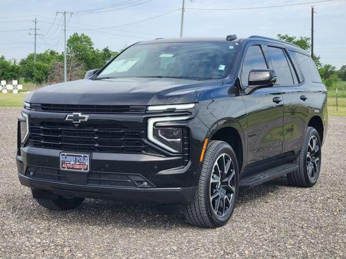 Black 2026 Chevrolet Tahoe 2WD RST