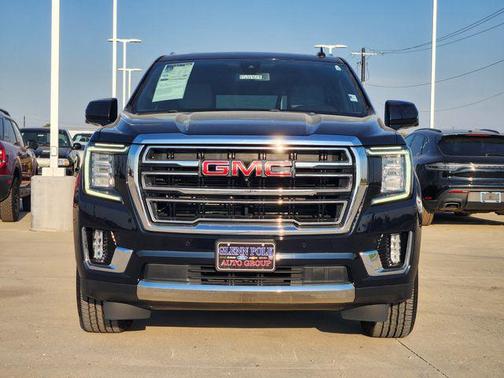 Midnight Blue Metallic 2021 GMC Yukon SLT