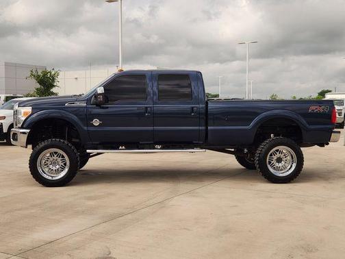 Blue Jeans Metallic 2014 Ford F-350 Lariat