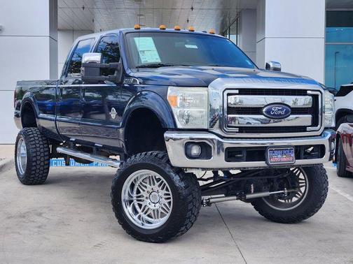 Blue Jeans Metallic 2014 Ford F-350 Lariat