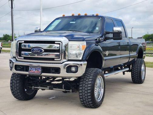 Blue Jeans Metallic 2014 Ford F-350 Lariat