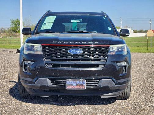 Agate Black Metallic 2019 Ford Explorer Sport