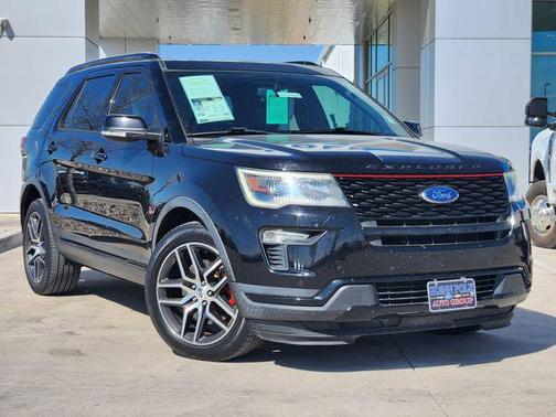 Agate Black Metallic 2019 Ford Explorer Sport