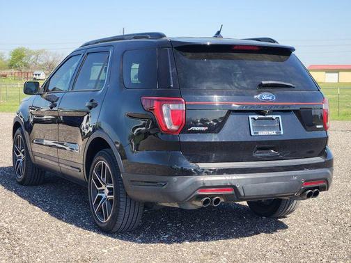 Agate Black Metallic 2019 Ford Explorer Sport