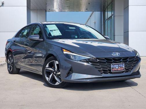 Ecotronic Gray 2023 Hyundai ELANTRA Limited