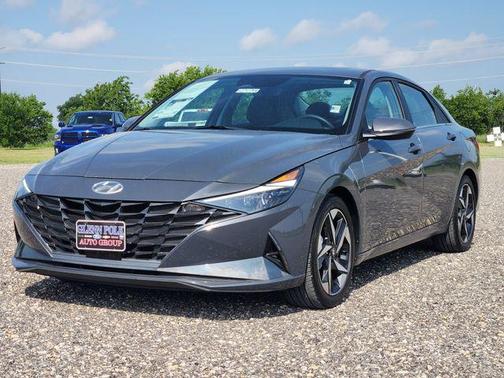 Ecotronic Gray 2023 Hyundai ELANTRA Limited