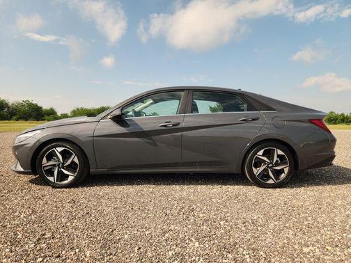 Ecotronic Gray 2023 Hyundai ELANTRA Limited