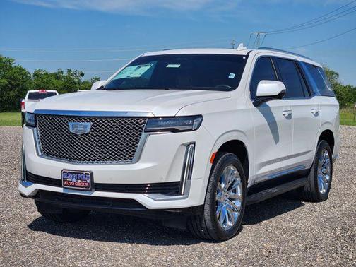 Crystal White Tricoat 2021 Cadillac Escalade Premium Luxury