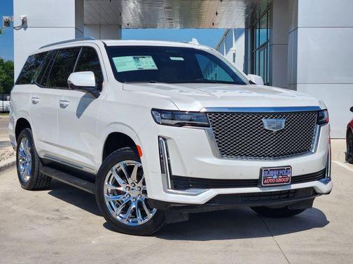 Crystal White Tricoat 2021 Cadillac Escalade Premium Luxury