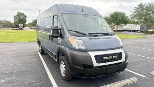 Blue 2021 RAM ProMaster 3500 High Roof