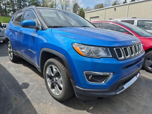 Laser Blue 2021 Jeep Compass Limited