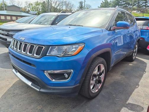 Laser Blue 2021 Jeep Compass Limited