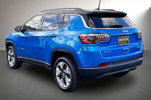 Laser Blue 2021 Jeep Compass Limited