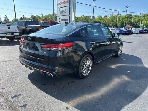 Ebony Black 2016 Kia Optima SXL Turbo
