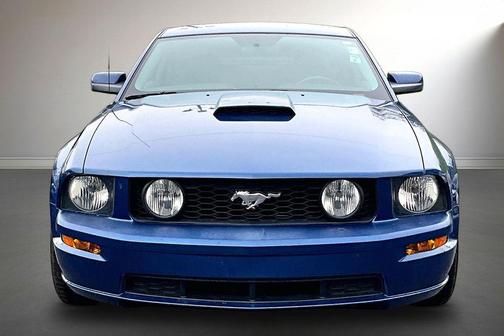 Blue 2008 Ford Mustang GT Premium