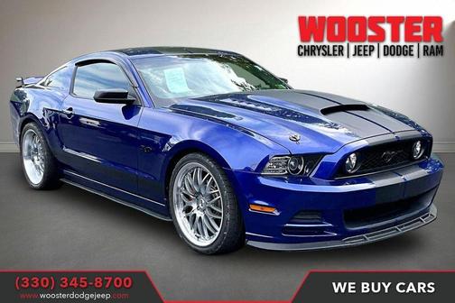 Blue Metallic 2013 Ford Mustang GT Premium