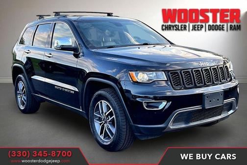 Diamond Black 2021 Jeep Grand Cherokee Limited