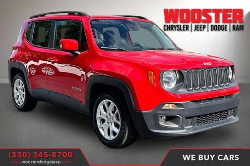 Colorado Red 2017 Jeep Renegade Latitude