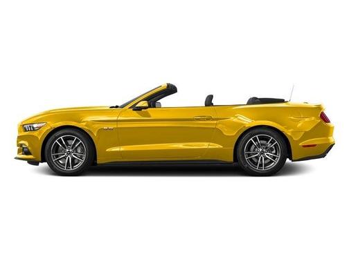 Yellow 2016 Ford Mustang GT Premium