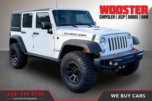 Bright White Clearcoat 2016 Jeep Wrangler Unlimited Rubicon