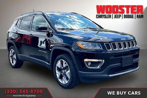 Diamond Black 2020 Jeep Compass Limited
