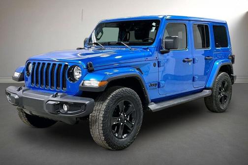 Hydro Blue Pearl 2022 Jeep Wrangler Unlimited Sahara Altitude