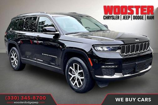 Diamond Black 2023 Jeep Grand Cherokee L Limited