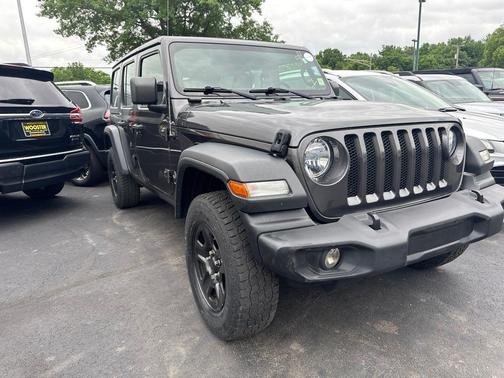 Granite Crystal Clearcoat Metallic 2020 Jeep Wrangler Unlimited Sport