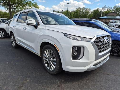 Hyper White 2020 Hyundai PALISADE Limited
