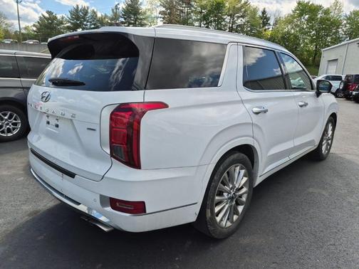 Hyper White 2020 Hyundai PALISADE Limited