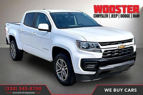 Summit White 2022 Chevrolet Colorado WT