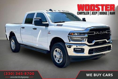 Bright White Clearcoat 2025 RAM 2500 Tradesman