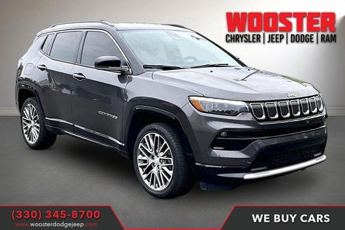 Granite Crystal Clearcoat Metallic 2022 Jeep Compass Limited